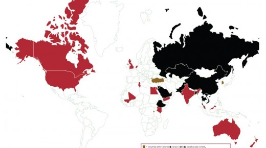 Web Index 2013: the USA join the ranks of Egypt, Kenya and Malaysia for censorship and surveillance