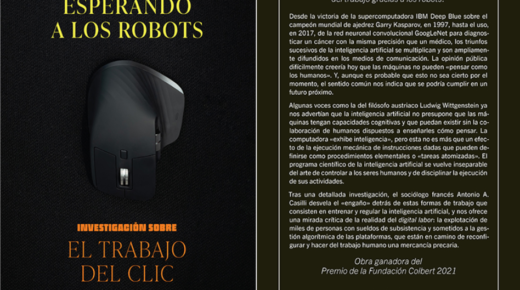Mi libro “Esperando a los robots” acaba de publicar en España (24 nov. 2021)